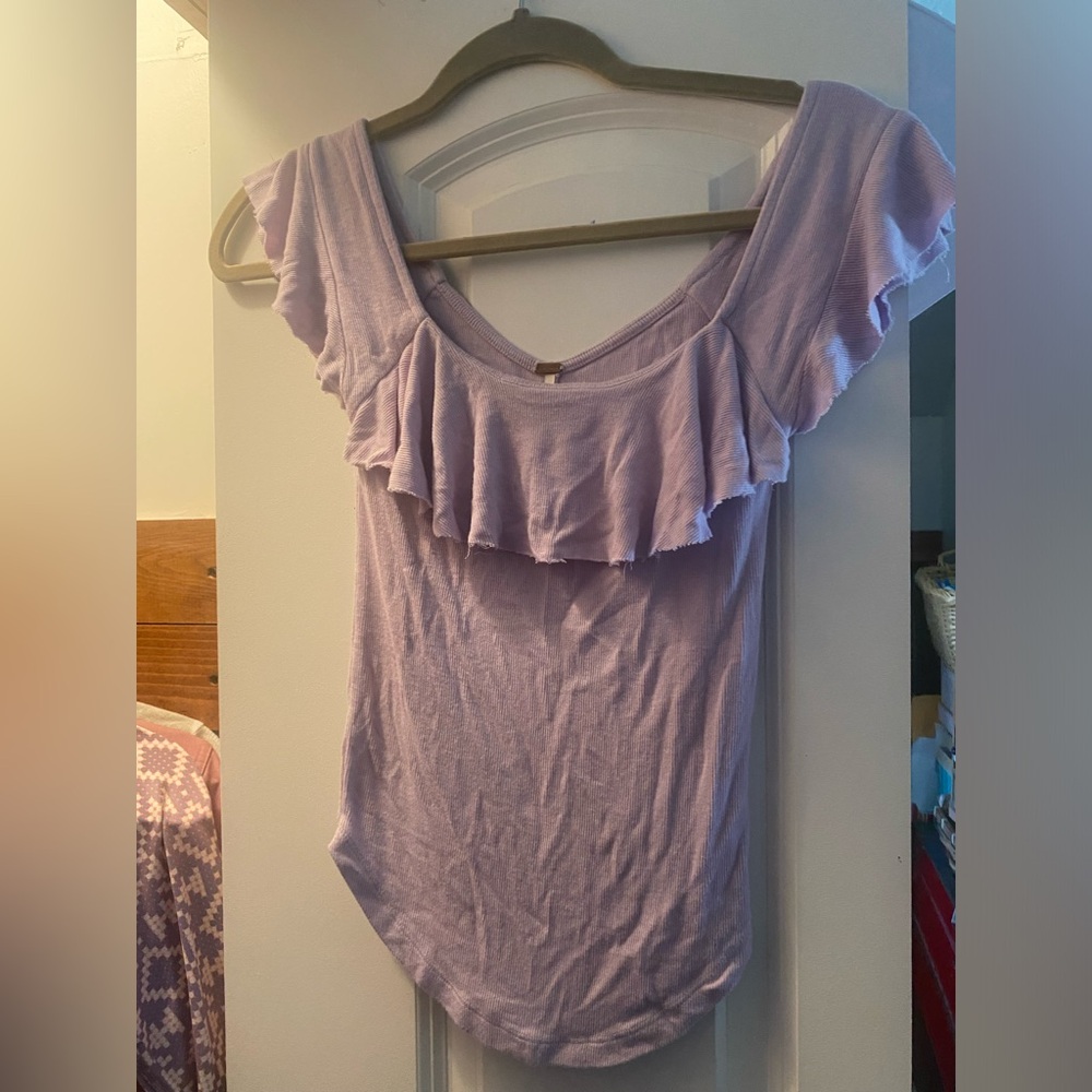 Free People Purple Tank Top